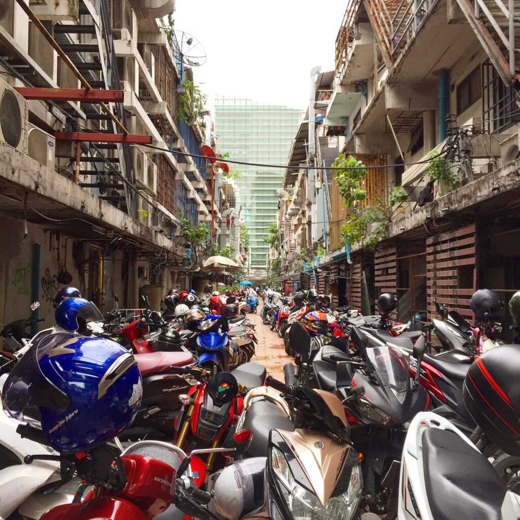 Bangkok - Roller Verkehr