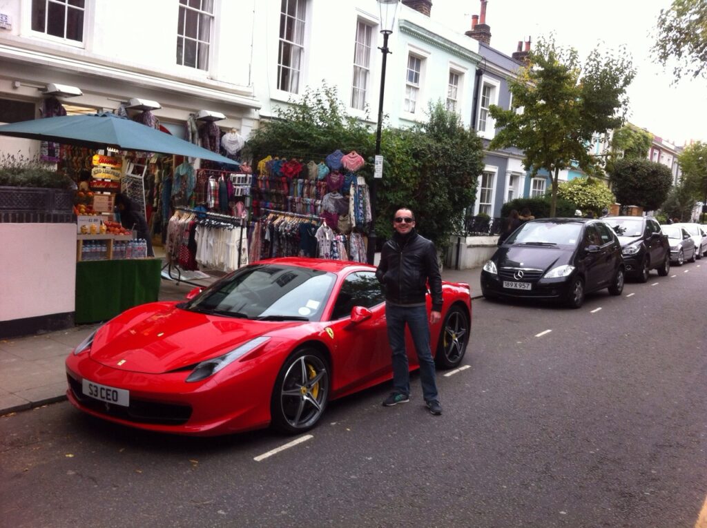 London Calling...Meine Zeit in der Hauptstadt von England 5 Marc Notting Hill Ferrari
