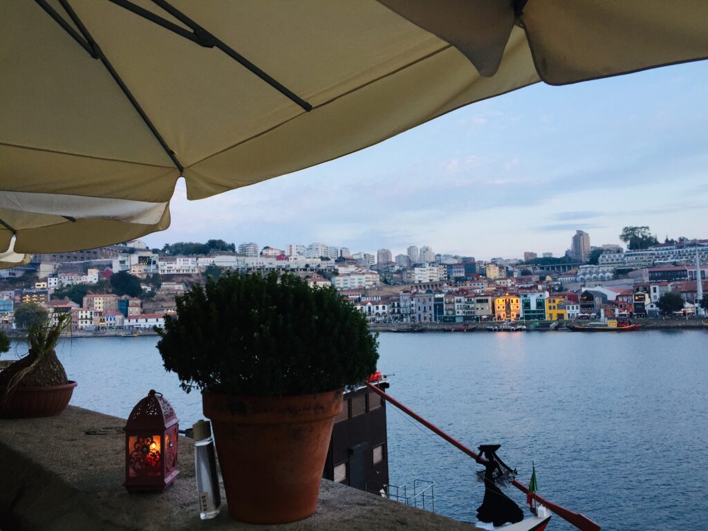 Porto - Abend Douro