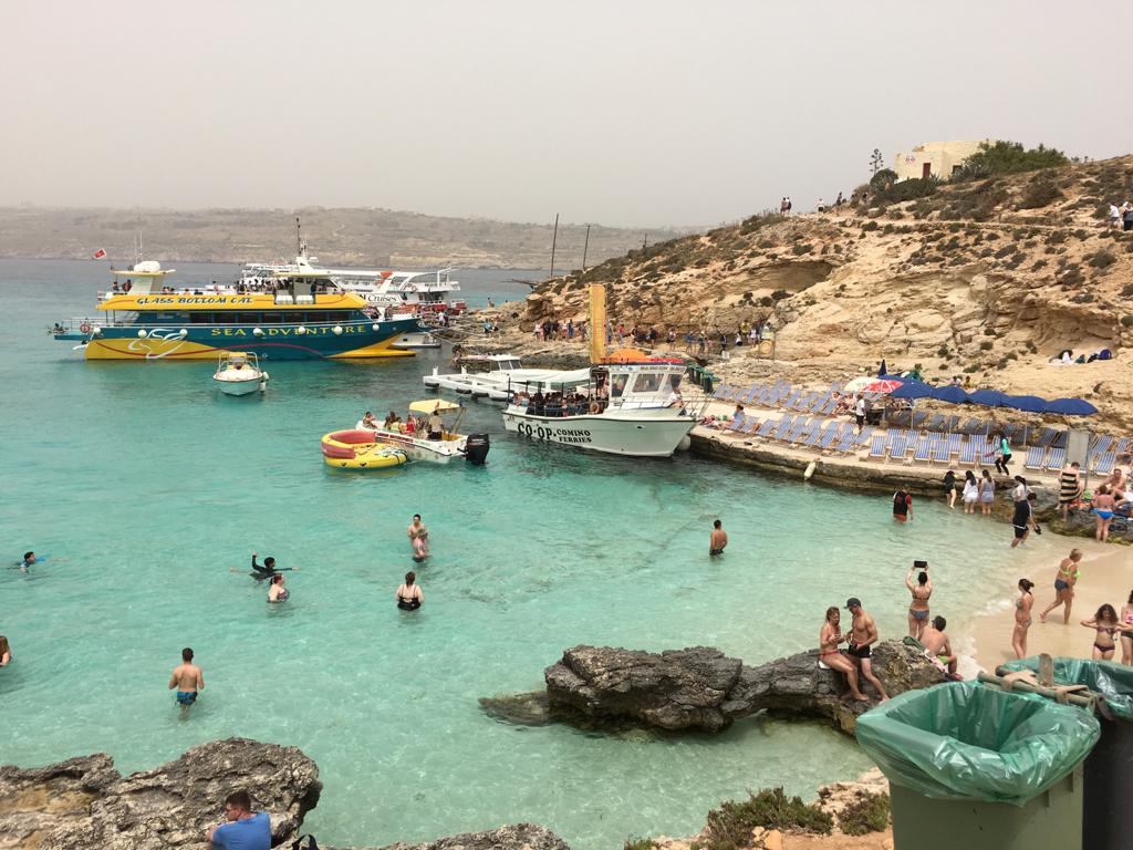 blaue Lagune Comino Malta