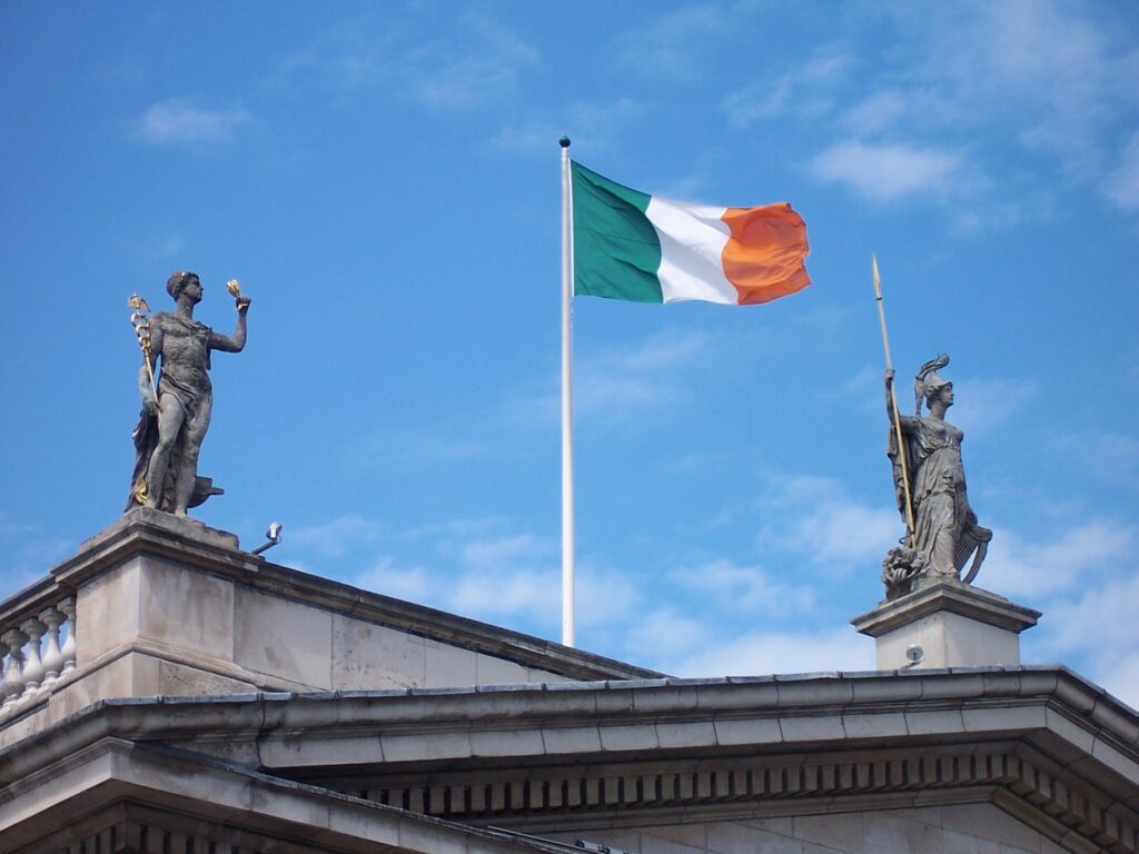 irish Flag Dublin