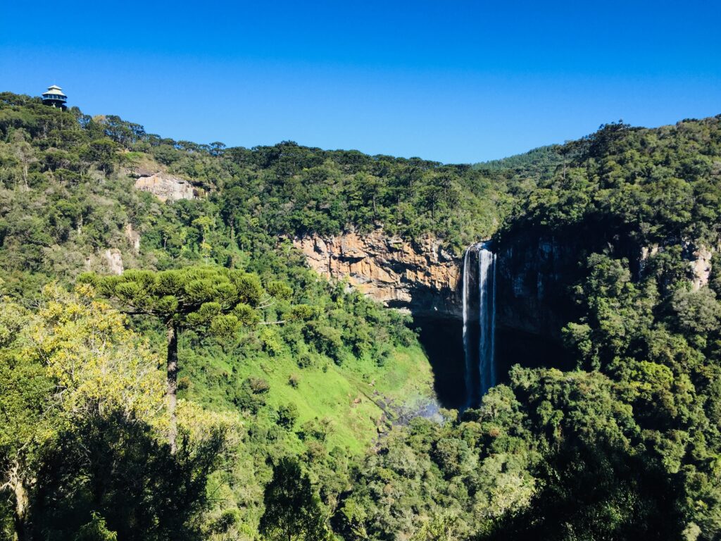 Gramado & Canela - Südbrasilien entdecken 11 Canela Wasserfall Natur