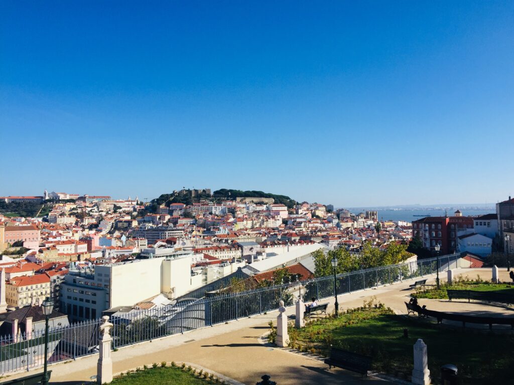 Lissabon im Winter 